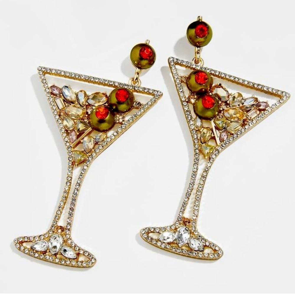 Classic Martini Glass Earrings